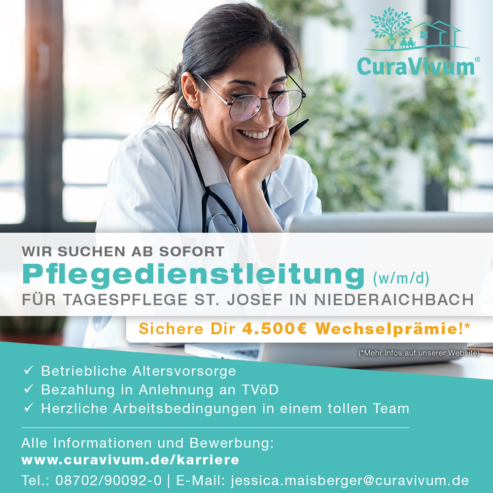 Pflegedienstleitung Tagespflege Niederaichbach