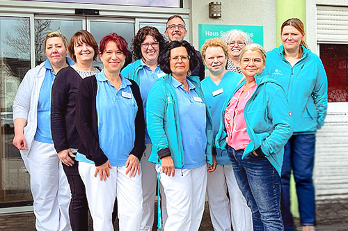 Tagespflege Hirschaid - Sassanfahrt Teamfoto Pflegepersonal