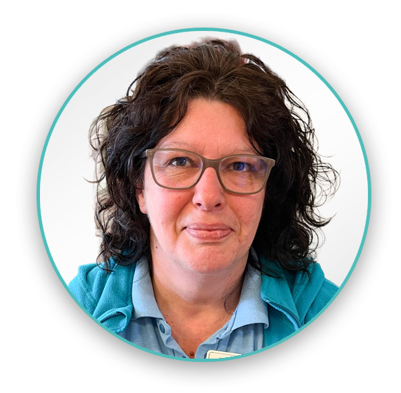 Christine Strätz, Pflegehelferin