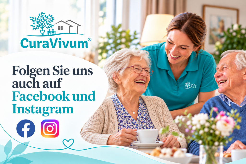 CuraVivum auf Instagram und Facebook. Folgen Sie uns.